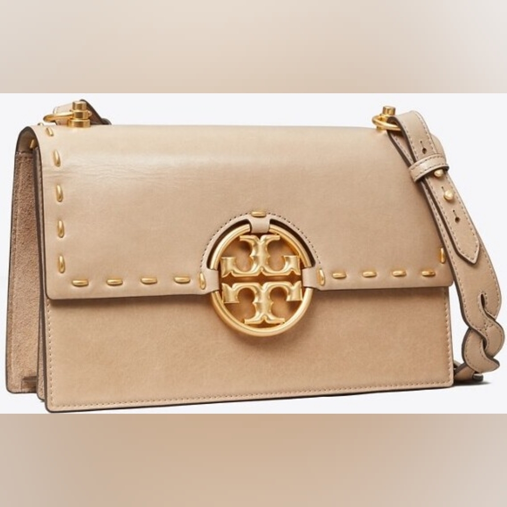 Tory Burch Miller Metal Stitch Shoulder Bag